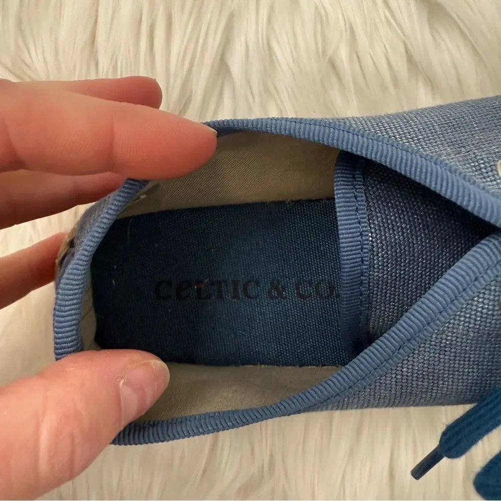[Celtic‎ & Co - made in Spain] Blue Espadrille Sneakers - Size 8/8.5